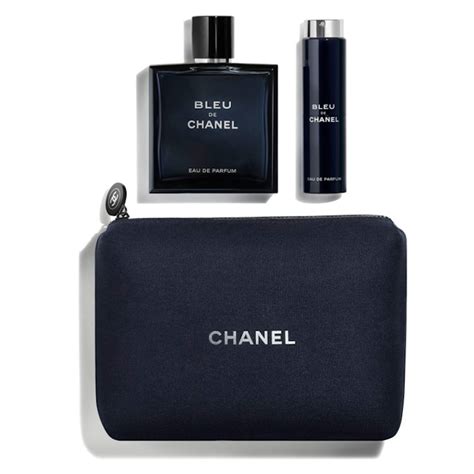 bleu de chanel eau de parfum gift set|chanel sampler gift set.